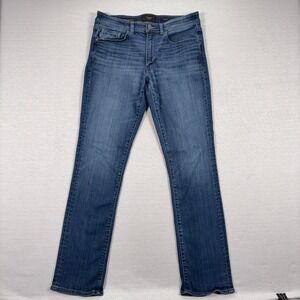 Outpost Makers Original Straight Jeans Mens 32x34 Blue Stretch Denim